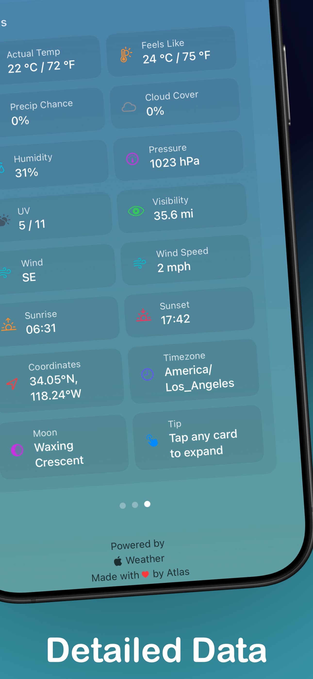 Dual temperature display