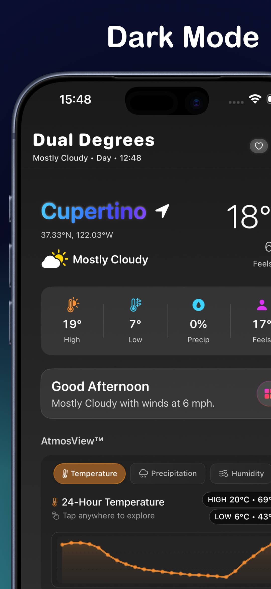Dual Degrees 2.2.0 new home layout screenshot 4